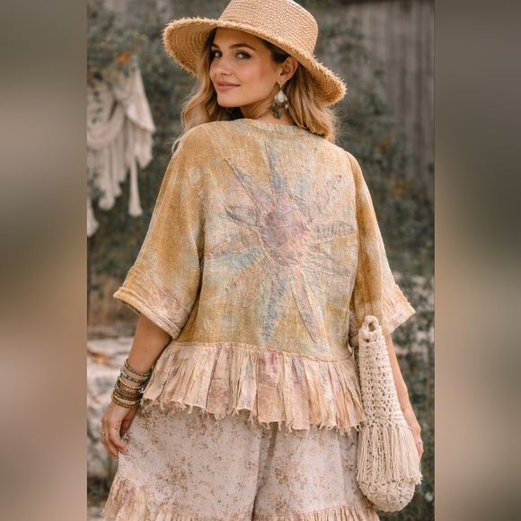 #1480 A Rare Bird Daisy Mae Jacket - Picture 2 of 2